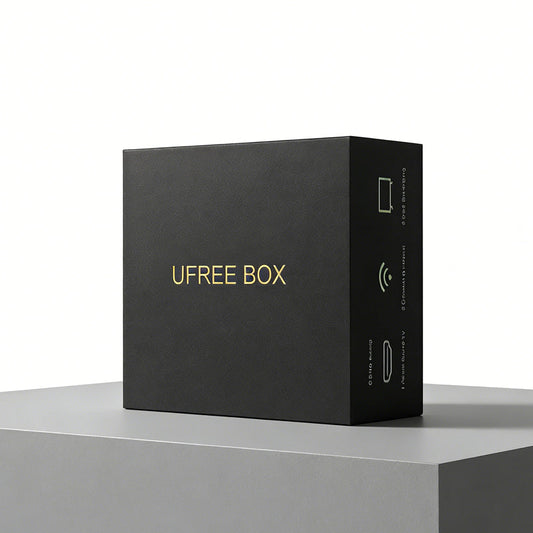 Ufree Tv box Easy Set up smart Streaming Box for tv  8K/4k HDR-Android 14.0